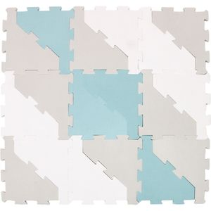 Free2Play by FreeON Speelmat - Puzzelmat - Speelkleed - Blauw-wit