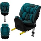 Kinderkraft i-Fix autostoel - i-Size - 360º draaibaar met isoFix - Harbor Blue (40-150cm)