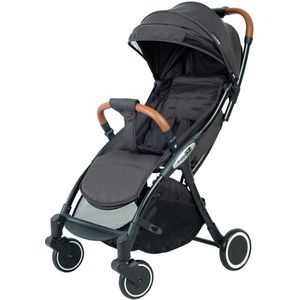 FreeOn wandelwagen Nano Zwart - autofolding wandelwagen geschikt van 0-22kg