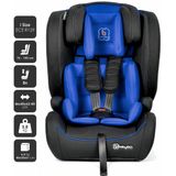 BabyGO FreeMove i-Size - Autostoel voor kinderen van 76-150cm - Autogordel bevestiging - Blauw