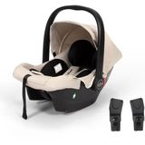 Baninni autostoel Luiz i-Size (40-85 cm) - Groep 0+ autostoel voor kinderen van 0 tot 15 maanden - Zand
