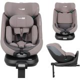 FreeON autostoel Lotus - i-Size - 360° draaibaar - Grijs - voor kinderen van 40 - 125cm