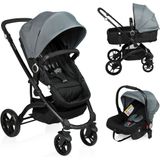 Little World City Walker Combi Kinderwagen Grijs (incl. autostoel)