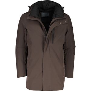 Pierre Cardin Winterjas bruin polyamide