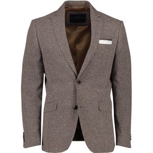 Portofino - Grou Jacket - Colbert - Bruin - 70% Polyester 28% Viscose 2% Spandex