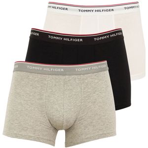 Tommy Hilfiger boxershort zwart wit en grijs