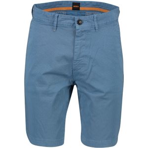 Hugo Boss korte broek katoen blauw geprint normale fit