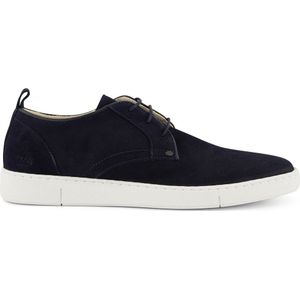 Rehab sneaker navy leer veters