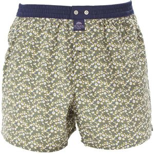 Mc Alson boxershort groen geprint bloemen