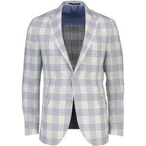 Colbert Dressler blauw wit ruitje
