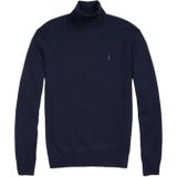 Polo Ralph Lauren coltrui donkerblauw effen wol Big & Tall