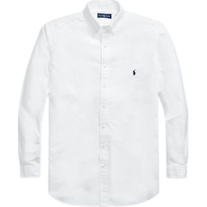 Polo Ralph Lauren Big & Tall overhemd normale fit wit effen met logo