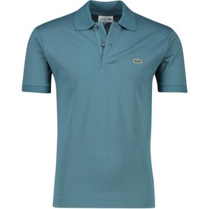 Lacoste polo Classic fit effen blauw katoen