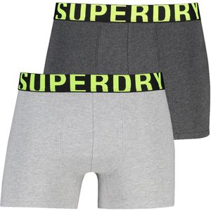 2-pack Superdry boxershorts grijs
