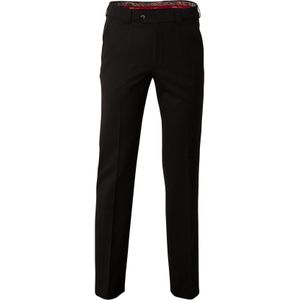 Meyer broek Roma dark grey red folklore dessin