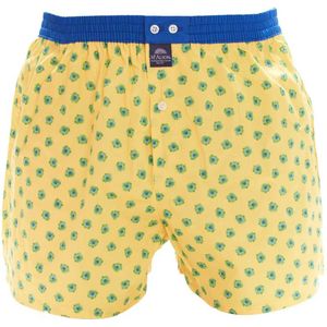 Boxershort geel bloemenprint Mc Alson katoen