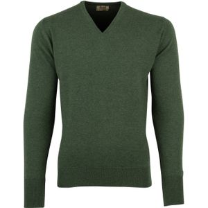 William Lockie pullover groen cashmere