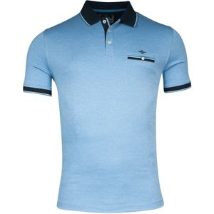 Baileys polo blauw gemêleerd