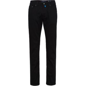 Pierre Cardin jeans model Lyon zwart effen katoen