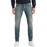 Cast Iron 5-pocket jeans blauw shiftback Tapered Fit