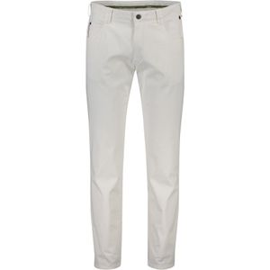 Meyer chino broek Diego wit effen katoen