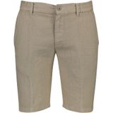 Brax korte broek linnen beige modern fit