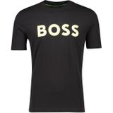 Hugo Boss t-shirt zwart 100% katoen