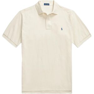 Polo Ralph Lauren polo normale fit ecru katoen Big&Tall