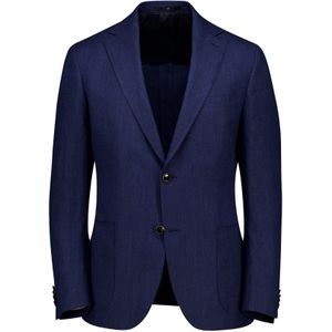 Dressler regular fit colbert blauw