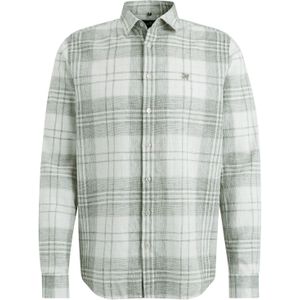 Vanguard overhemd normale fit wit geruit