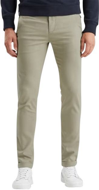 Cast Iron Riser chino bruin effen met omslag