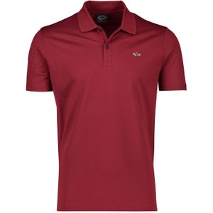 Paul & Shark heren poloshirt rood