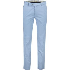 Katoenen Meyer pantalon Bonn lichtblauw modern fit