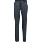 Slim fit Blue Industry pantalon mix en match donkerblauw geruit