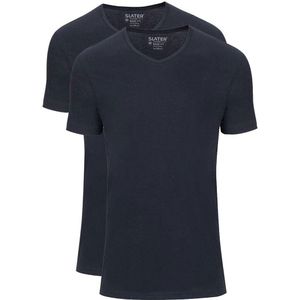 Slater t-shirt donkerblauw 2-pack