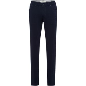 Brax korte broek donkerblauw katoen slim fit