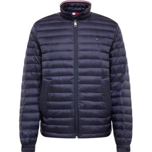 Donsjack Tommy Hilfiger navy met logo