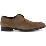Floris van Bommel schoenen effen bruin leer