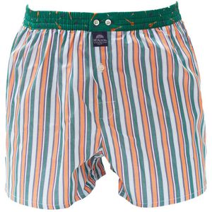 McAlson boxershort gestreept groen oranje