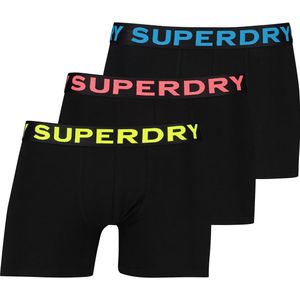 Superdry boxershorts zwart 3-pack