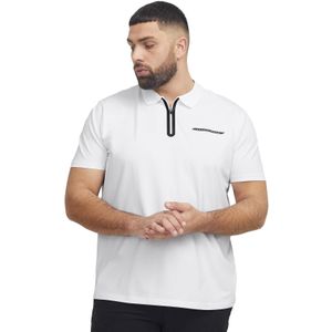 Jack&Jones Bright White polo wit rits