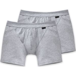 5=4 Schiesser Authentic boxershort two-pack grijs