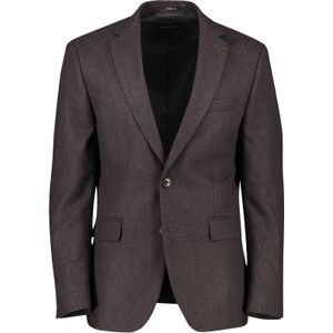 Digel - Ezzo-G Blazer - Donkerblauw Geruit - Wolmix