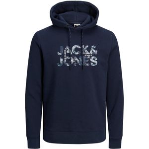 Jack & Jones sweater met logo navy