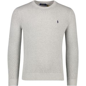 Polo Ralph Lauren sweater ronde hals katoen grijs