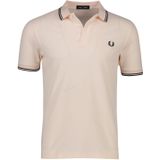 Oranje Fred Perry poloshirt normale fit effen katoen