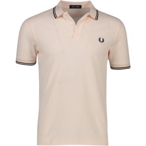 Oranje Fred Perry poloshirt normale fit effen katoen