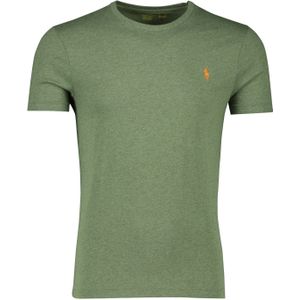 Polo Ralph Lauren t-shirt groen custom slim fit ronde hals