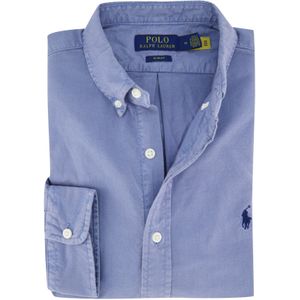 POLO RALPH LAUREN - Aansluitend Hemd - Lichtblauw - Katoen