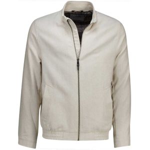 Pierre Cardin zomerjas beige katoen effen